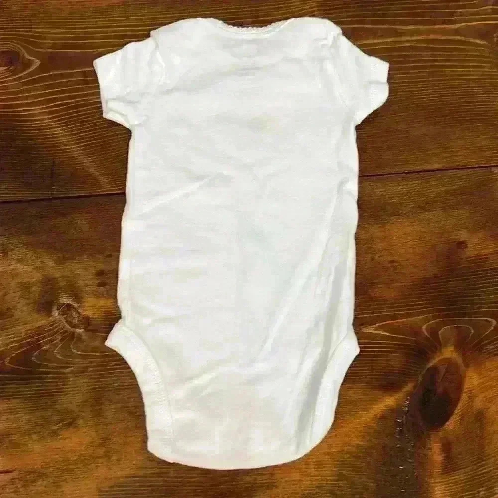 Baby Girl Outfit | 0-3 Month Onesie and Pant Set - Picture 5 of 8